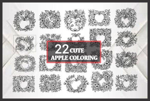 Download 22 Cute Apple Coloring Pages - Apple coloring pages Collection