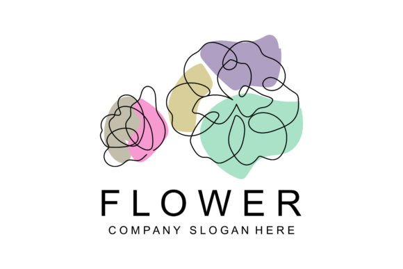 Download Floral Logo Design, Vector Illustration - Floral logo design Collection